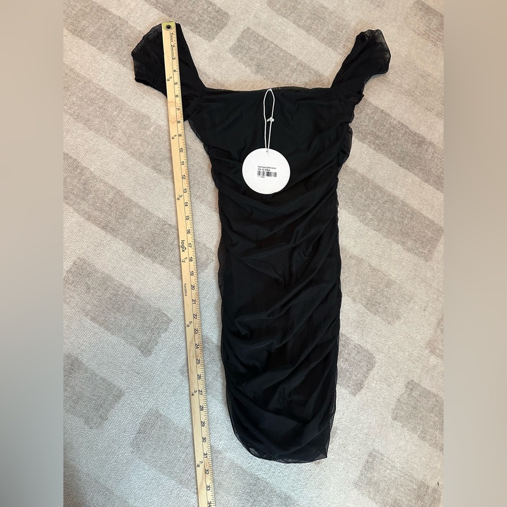 Princess Polly Charvi Mini Dress Black NWT (Size 6) - Picture 9 of 10